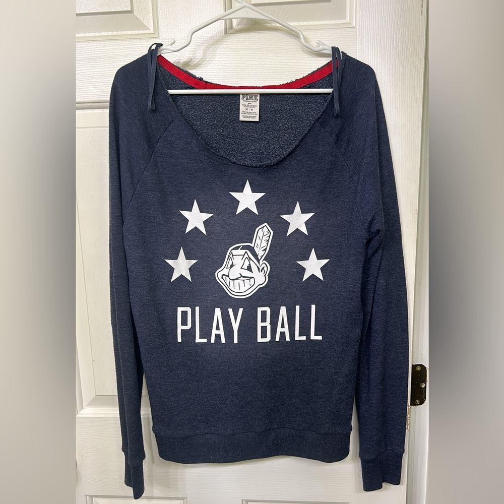 Cleveland Indians PINK Sweater